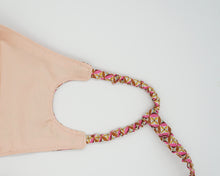 Load image into Gallery viewer, Geometric pink face covering