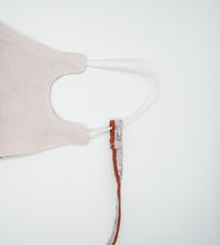 Load image into Gallery viewer, Soft pink flower cotton face covering set