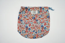 Load image into Gallery viewer, Orange and blue flower face covering set