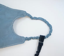 Load image into Gallery viewer, Blue paisley face covering